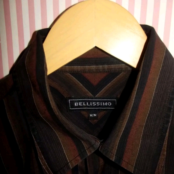 Bellissimo Long Sleeve Brown Size M - Picture 3 of 3